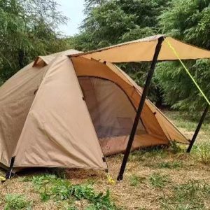 Double dome tent